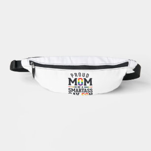 Proud Mom of a Smartass Gay Son Vintage Shirt Desi Fanny Pack