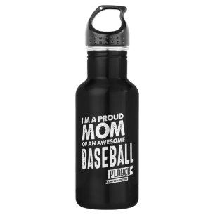 Proud Mom Of an Awesome Baseball Player 532 Ml Water Bottle