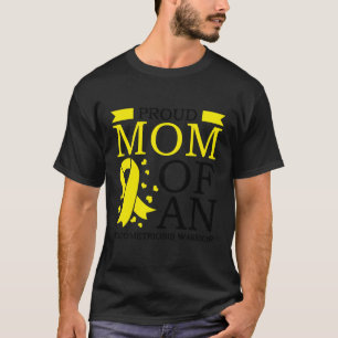 Proud Mom Of An Endometriosis Warrior Awareness Su T-Shirt