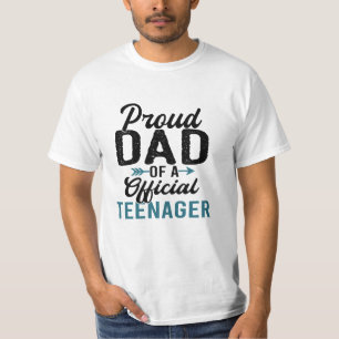 Proud Mom Of An Official Teenager - 13th Birthday, T-Shirt