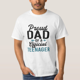 Proud Mom Of An Official Teenager - 13th Birthday, T-Shirt