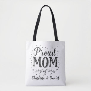 Proud Mom of   Personalized Gift For Mom   Tote Bag