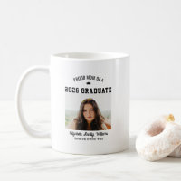 Proud Mom Senior Custom Year Graduate Photo Parent