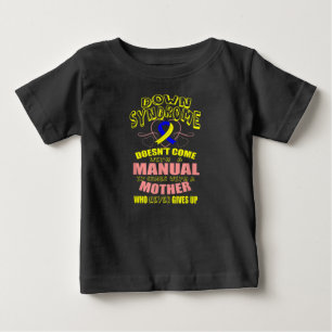 Proud Mom World Down Syndrome Day Baby T-Shirt