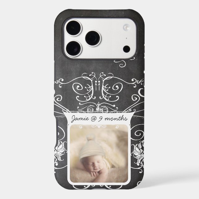 Proud Moma Chalkboard Typography Art (Back)