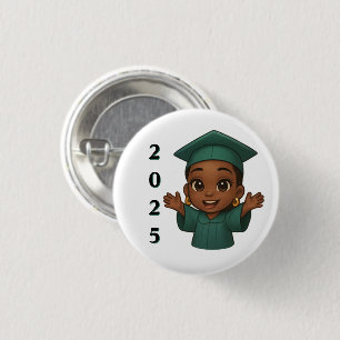Proud Moment Congratulations 2025 Graduate  1 Inch Round Button