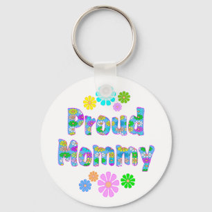 Proud Mommy Keychain