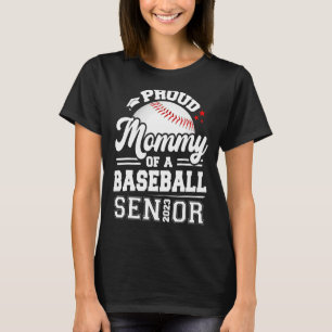 Proud Mommy Of A Baseball Senior 2023 Graduation T-Shirt