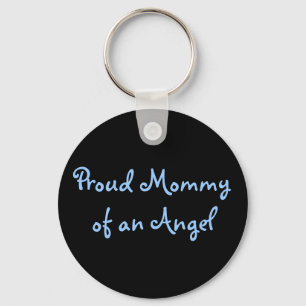 Proud Mommy of an Angel Keychain
