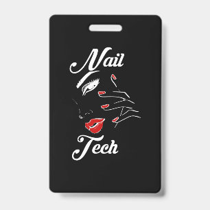 Proud Nail Tech Badge