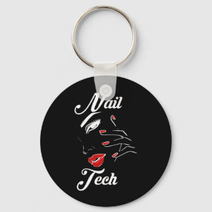 Proud Nail Tech Keychain