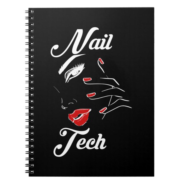 Proud Nail Tech Notebook (Front)