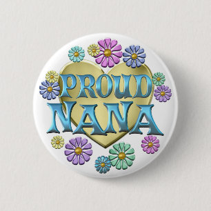 Proud Nana 2 Inch Round Button
