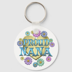 Proud Nana Keychain