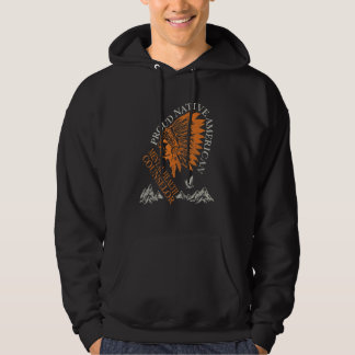 Proud Native American Job Mental Health Counselor Hoodie