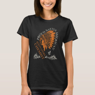 Proud Native American Job Quality Control Chemist T-Shirt