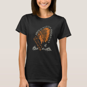 Proud Native American Job Quality Manager T-Shirt