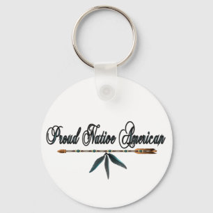 proud native american keychain