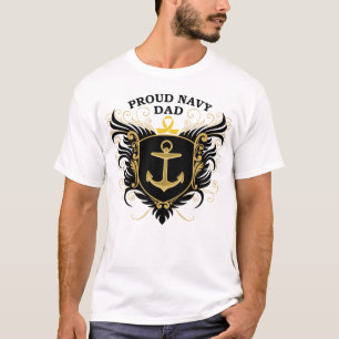 Proud Navy Dad T-Shirt