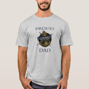 Proud Navy Dad T-Shirt