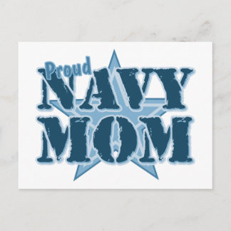 Proud Navy Mom Postcard