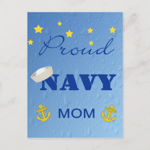 Proud Navy Mom Postcard
