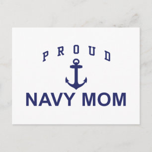 Proud Navy Mom Postcard