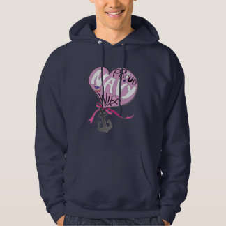 Proud navy wife - Rosey Hooded Sweatshirt