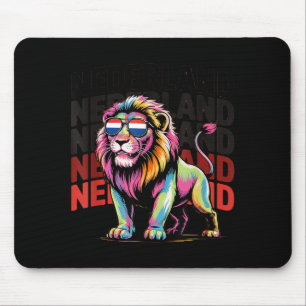 Proud Nederland Boys Oranje Dad Netherlands Hup Mouse Pad