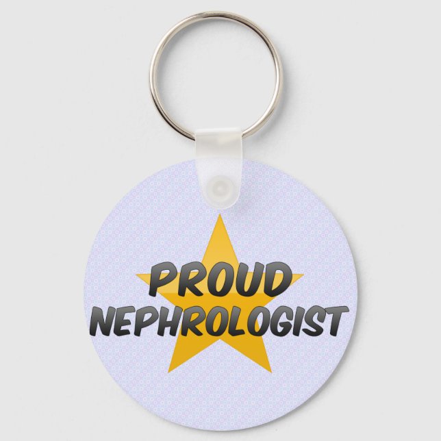 Proud Nephrologist Keychain (Front)