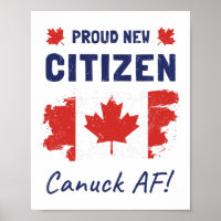 Proud New Canadian Citizen, Citizenship Ceremony