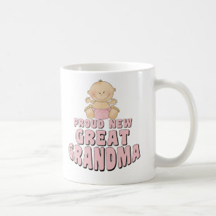 PROUD NEW Great Grandma T-Shirt Coffee Mug