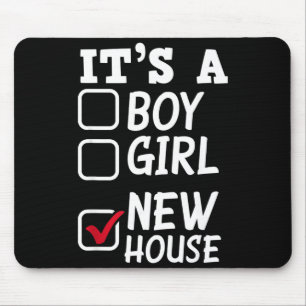 Proud New Homeowner New House Funny New Homeowner Mouse Pad