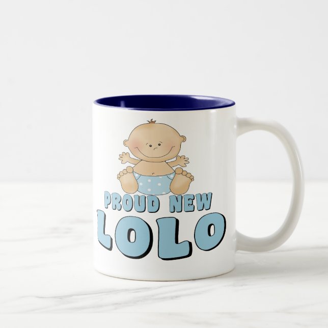 PROUD NEW Lolo Boy Two-Tone Coffee Mug (Right)