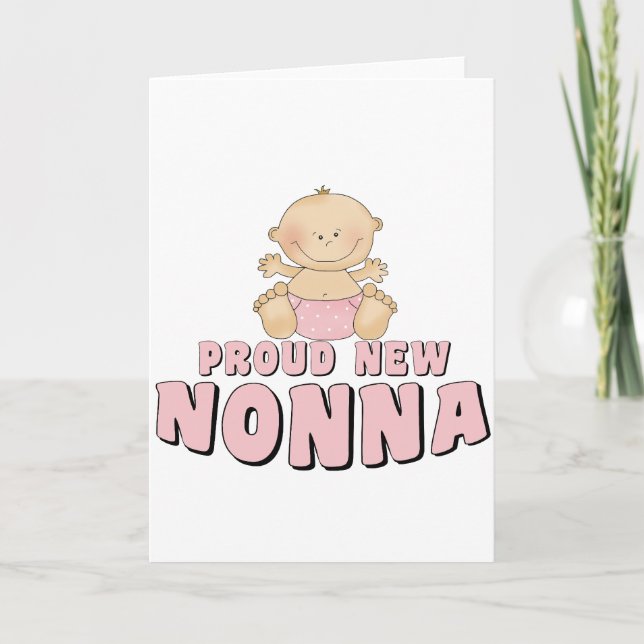 PROUD NEW Nonna T-Shirt Card (Front)