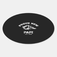Proud New Papi EST 2020 Gift For Dad Grandpa Uncle
