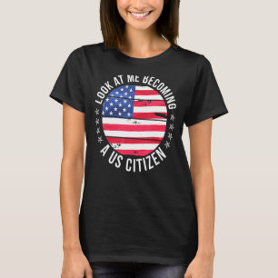 Proud New Us Citizen Us Citizenship T-Shirt