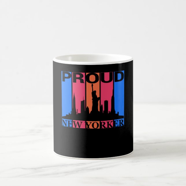 Proud New Yorker - New York Lover Coffee Mug (Center)