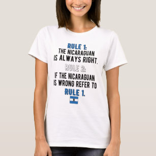 Proud Nicaraguan Roots Nicaragua Flag Nicaraguan T-Shirt