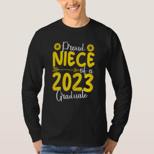 Proud Niece Of A 2023 Graduate Graduation Family M T-Shirt