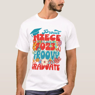 Proud NIECE of a Class of 2023 Graduate Retro T-Shirt