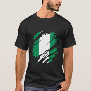 Proud Nigerian Flag Fans Nigeria T-Shirt