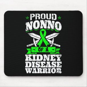 Proud Nonno Of A Kidney Disease Warrior Awareness Mouse Pad