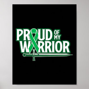 Proud Of My Bile Duct Cancer Warrior - Family Frie Poster