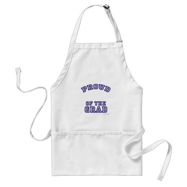Proud of My Grad plain Standard Apron (Front)