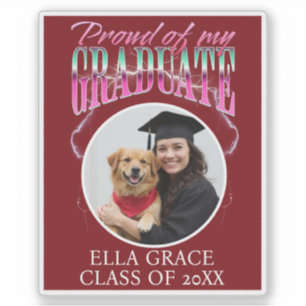 Proud of my Graduate Custom Photo Chrome Lightning