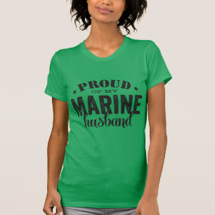 Proud of my MARINE husband T-Shirt