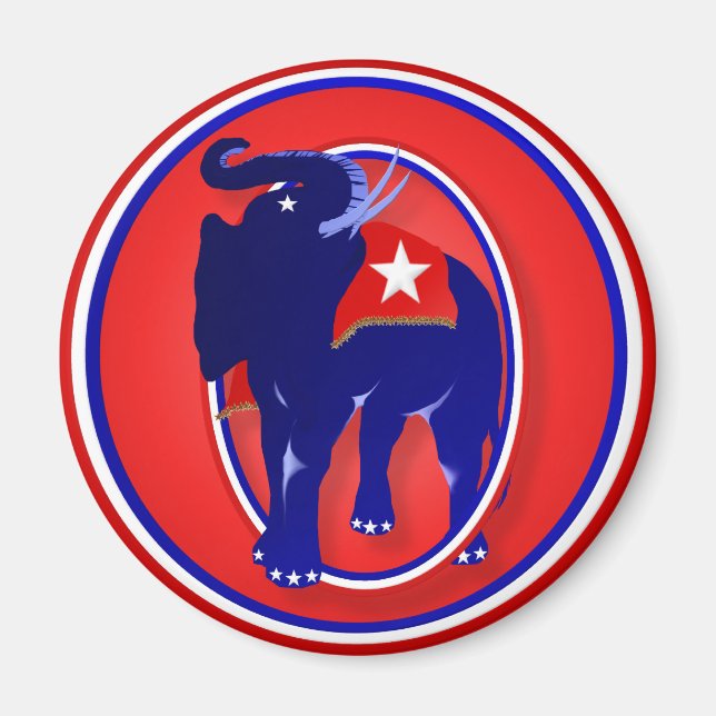 Proud Of My Party  Magnet (Front)