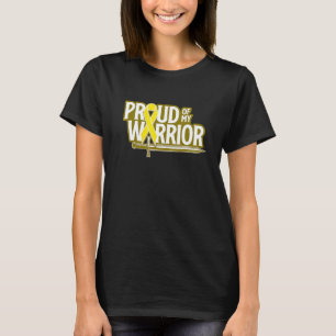 Proud Of My Sarcoma Warrior Family Friend Support T-Shirt