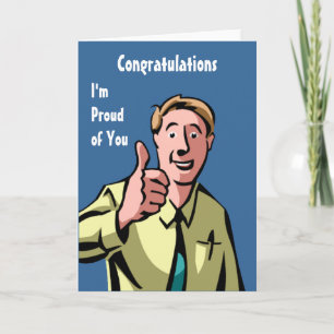 Proud of You Card